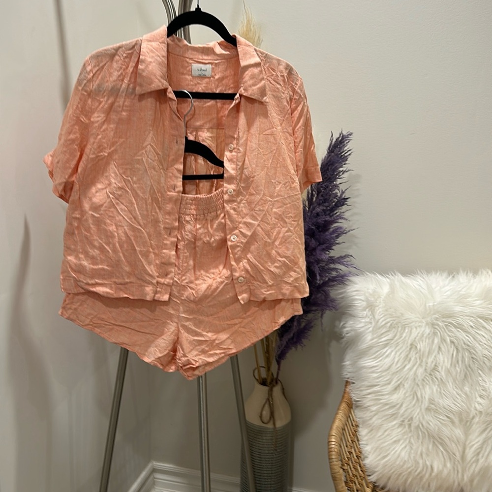 Wilfred Peach Two-Piece Set